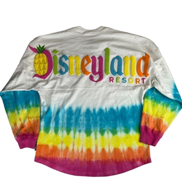 Disneyland Jersey Spirit Tie-dye Pineapple Top - Picture 2 of 5